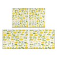 thumbnail image 1 of 2 Piece Love Lemon Rug Kitchen Rug Set, Decor Kitchen Rugs, Absorbent Non-Slip Washable Floor Mats, Home Indoor Runner Rugs 17"x47"+17"x30", 1 of 7