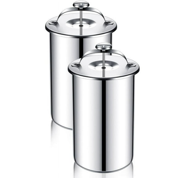 2 Piece Meat Maker Stainless Steel Ham Maker with Thermometer Sandwich Meat Pr2Xk6724