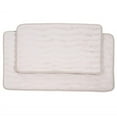 thumbnail image 1 of 2 Piece Memory Foam Bath Mat Set, Ivory, 1 of 1