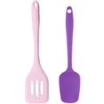 thumbnail image 1 of 2 Piece Mini Kitchen Utensil Set- Silicone Kitchen Tools with Spatulaslight pink + purple, 1 of 5