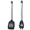 thumbnail image 1 of 2 Piece Mini Kitchen Utensil Set- Stainless Steel and Silicone Kitchen Tools, 1 of 5