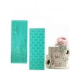 thumbnail image 1 of 2-Piece Mold Set Tree Bark and Brick Wall Impression Moulds Gum Paste Impression Mat Cake Decorating Supplies, 1 of 4