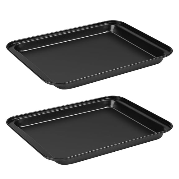 2-Piece Nonstick Baking Sheets, Carbon Steel, 9.4 x 7 inch, Dishwasher Safe