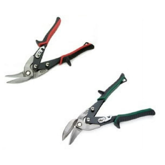 2 Piece Offset Snips Set