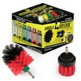 thumbnail image 1 of 2 Piece Outdoor Cleaning Scrub Brushes - Siding Cleaning Brush Set - Brick and Stone Scrubbing Tools Set - Fireplace Cleaning Brushes - Deck and Patio Scrubbing Tools - Gutter Cleaning Tools for Home, 1 of 7