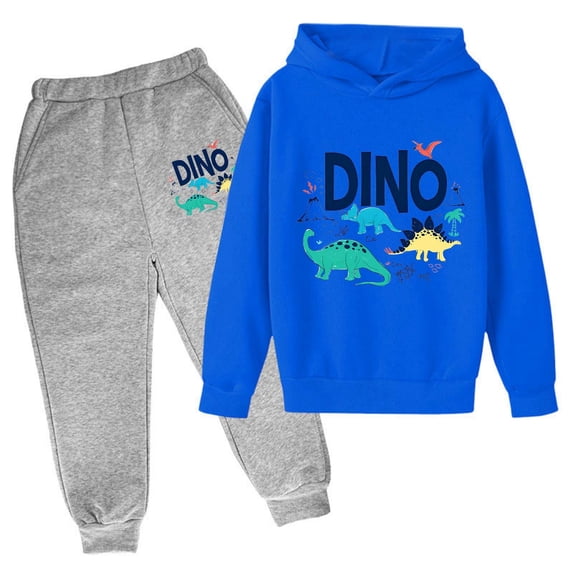 2 Piece Outfits For Boys Toddler Fall Winter Hoodie Pullover Set Printed Hoodie Set On Underwear Casual Cute Printed Long Sleeve Clothing Set,Size 3-4 Years