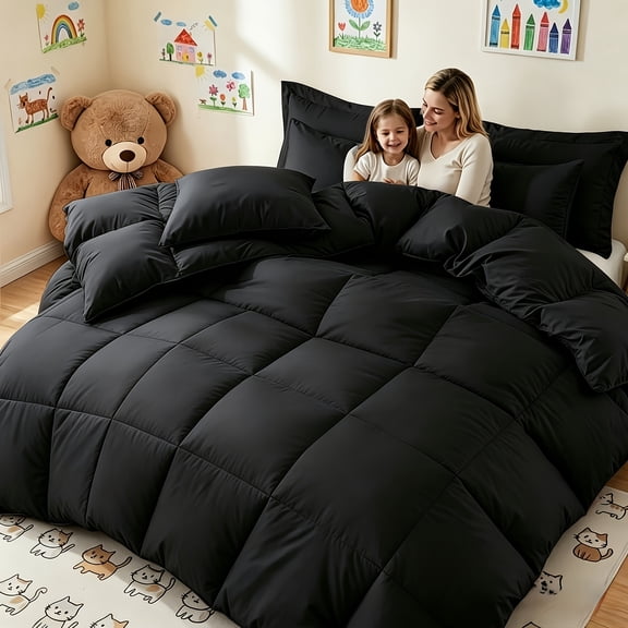 2 Piece Oversized Tufted Quilt Set, Ruffled Comforter Bedding Set, Tufted Ruffled Design, Fluffy Soft All Season Bed Quilt, Machine Washable, Multiple Sizes Twin