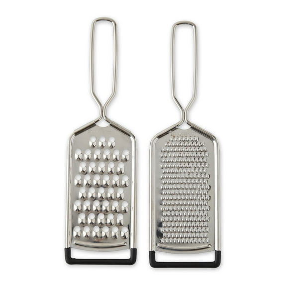 2 Piece Paddle Cheese Grater Set