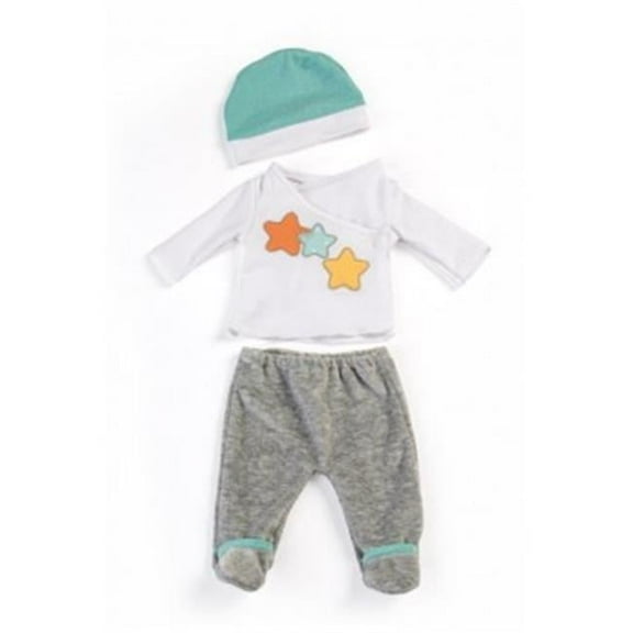 2 Piece Pajama Set In Grey 15-