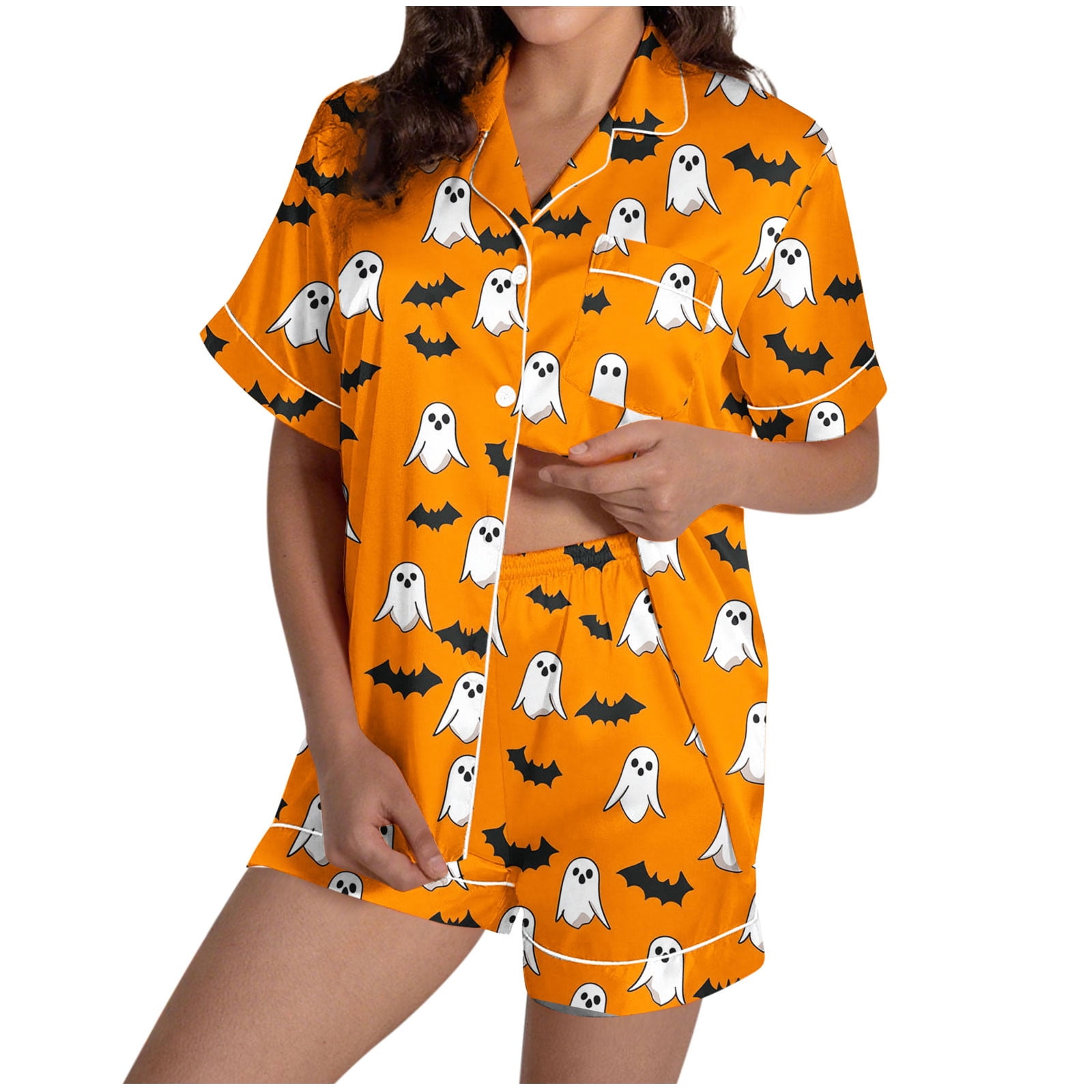2 Piece Unisex Howl-oween Pajamas main image 0