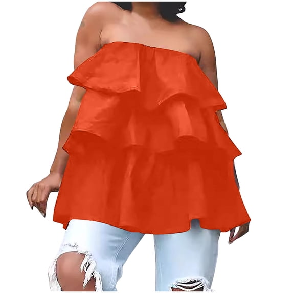 2 Piece Pants Sets Long Sleeve Colorblock High Neck Knit Sweater Top and Wide Leg Pants Womens Fall Winter Outfits (M, Orange)