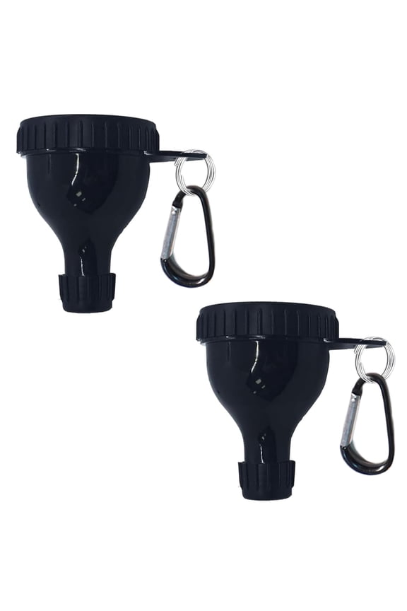 2 Piece Protein Powder Container To Go Mini Funnel Keychain Accessory