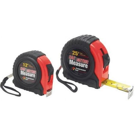 2 Piece SAE & Metric Tape Measure