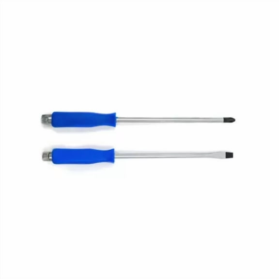 2 Piece Set Of 8" Long Hammerhead Screwdriver By Contractorsx