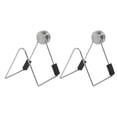 thumbnail image 1 of 2 - Piece Set of 304 Stainless Steel Removable Wall - Hanging Kitchen Sponge Racks, 1 of 4