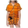 2 Piece Sets Pajamas for Kids Children Graphic Print Short Sleeve