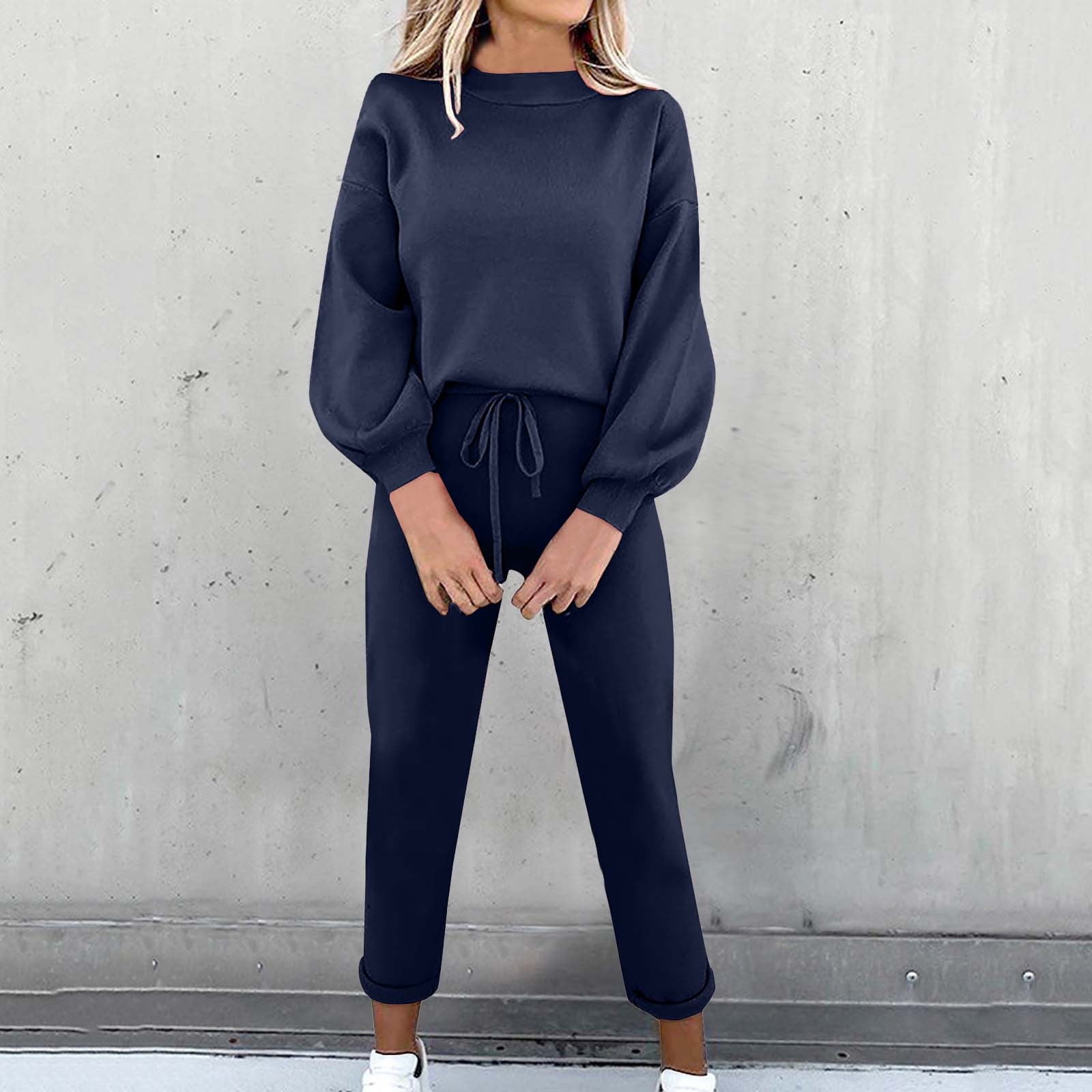 FASHION WOMEN TWO PIECE PANTS SET