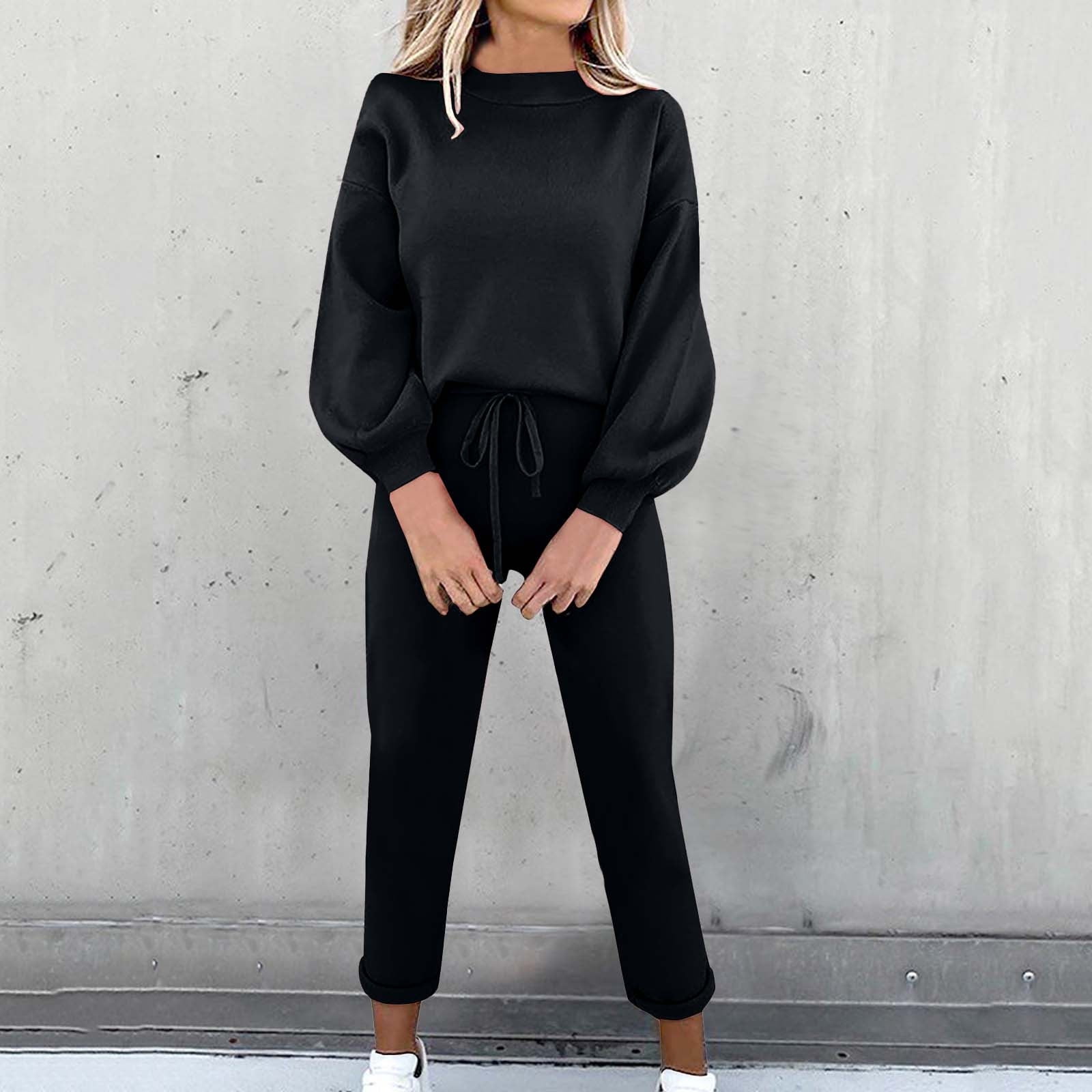 WOMEN FASHION TWO PIECE PANTS SET