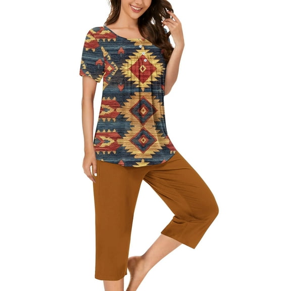 2 Piece Sets for Women Dressy Women's Pajama Sets 2 Piece Sweat Sets for Women 2pc Lounge Sets for Women Outfit Summer