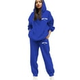thumbnail image 1 of 2 Piece Sets for Women - Long Sleeve Hoodie With Sweatpants Matching Sets Women Clothing Fall Womens Activewear Sets, 1 of 4