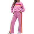 thumbnail image 1 of 2 Piece Sets for Women - Long Sleeve Sweatshirt With Sweatpants Set Matching Sweat Sets for Women Travel Lounge Sets for Women, 1 of 4