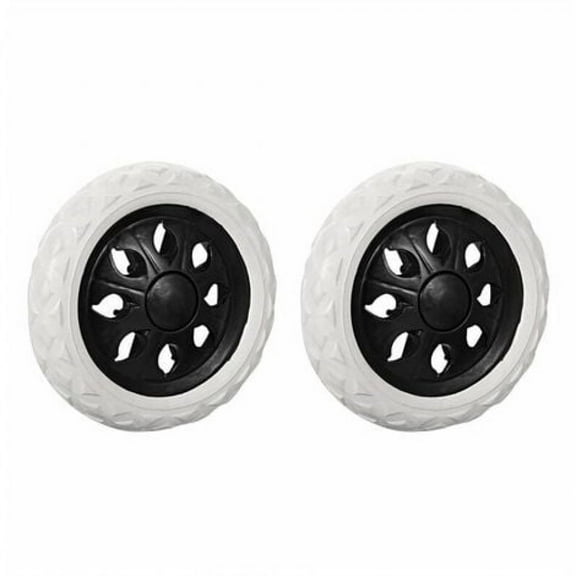 2 Piece Shopping Cart Wheels Replacement, Replacement Replacement Rollers Shopping Cart