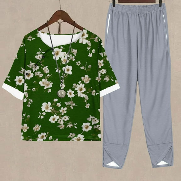 2 Piece Short Sets for Women Summer Plus Size Plus Size Two Piece Shorts Sets for Curvy Women Pants Sets Women 2 Piece Outfits