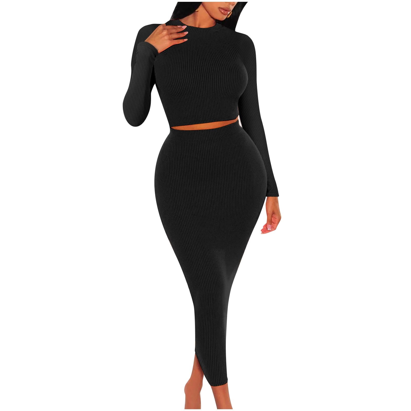 Slim casual skirt 2 set main image 0