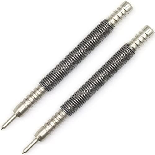Hit Tool HIT Tool CP0NS2 HIT Tool 2/32 In. X 7 In. HSS Steel Hammerless Spring Loaded Nail Set & Center Punch CP0NS2