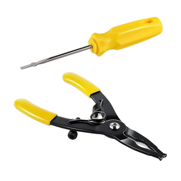 2 Piece Sprinkler Head Adjustment Tool Set With Removal And Ergonomic Screwdriver For Irrigation Systems Maintenance