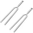 2 Piece Stainless Steel Chakra Tuning Fork Tuning Tool - Walmart.com