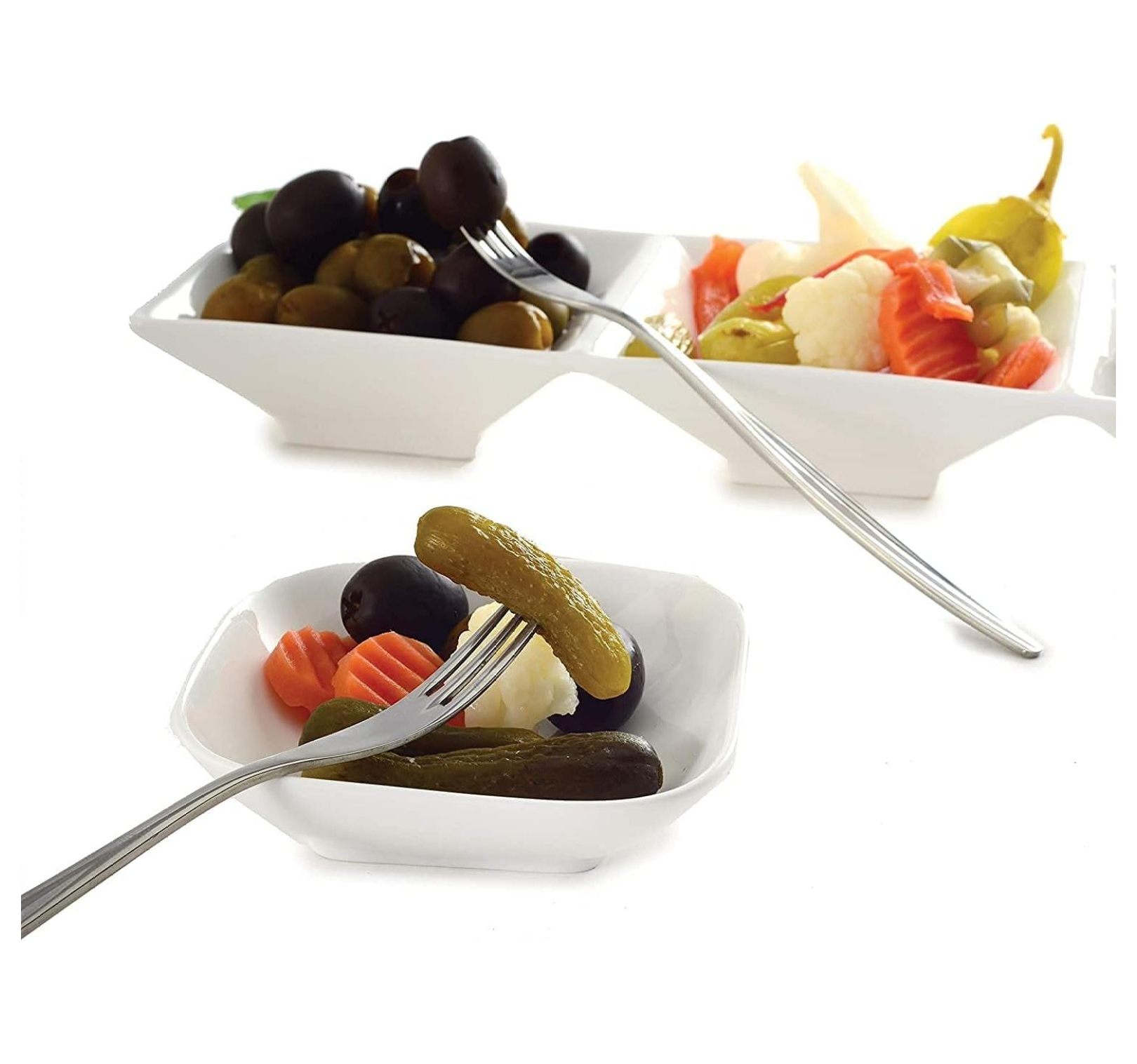 2 Piece Stainless Steel Pickle Fork Set (Pack of 3)