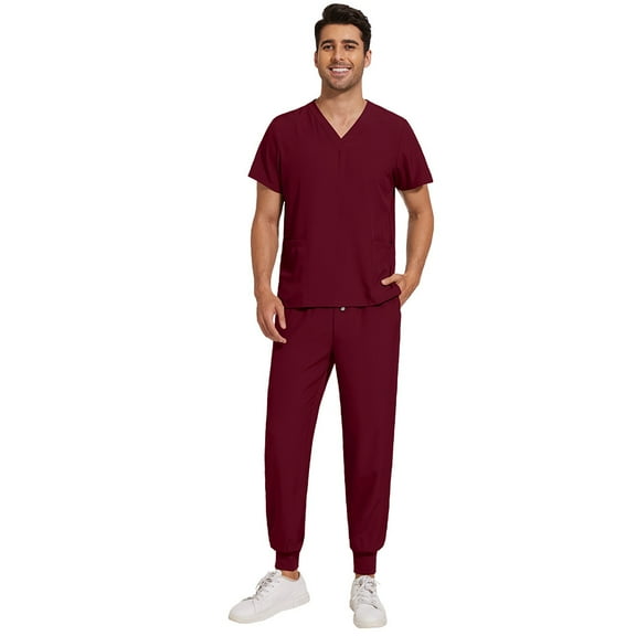 2-Piece Suit Breathable & Quick-Dry Female Scrub Suits, Ideal for Busy Medical Workers!