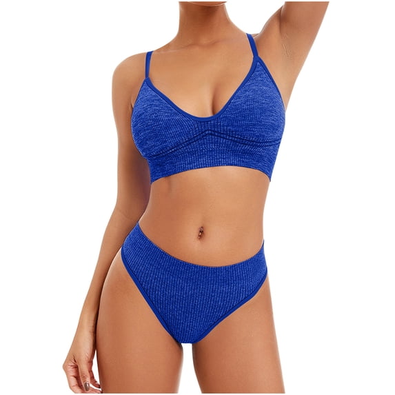 2 Piece Summer Outfits for Women Two Piece Pants Set for Women Clothing Set Female Round Neck Sleeveless Tops Pants Sets Long Pant Style S_957 Women's Tracksuits Dark Blue One Size