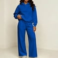 thumbnail image 1 of 2 Piece Sweat Suits Set for Women with Long Sleeve Hoodie and Sweatpant Sets for Daily Wear, 1 of 8