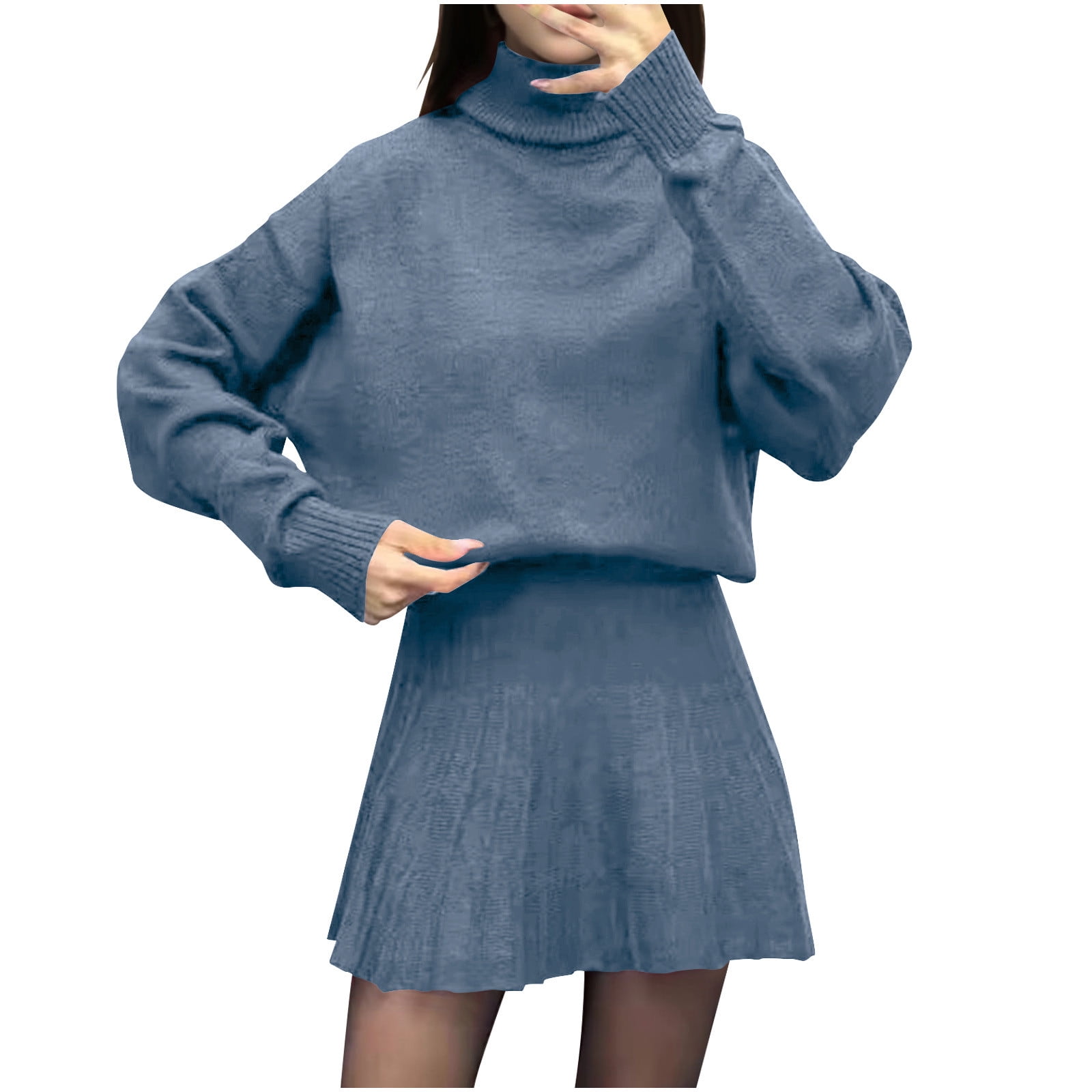 Girls 3pc knit sweater/skirt set