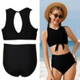 thumbnail image 1 of 2 Piece Swimsuit for Tween Girls Quick Dry Bathing Suit with Chest Pad Bathing Suit Girls 13-14 Years, 1 of 5
