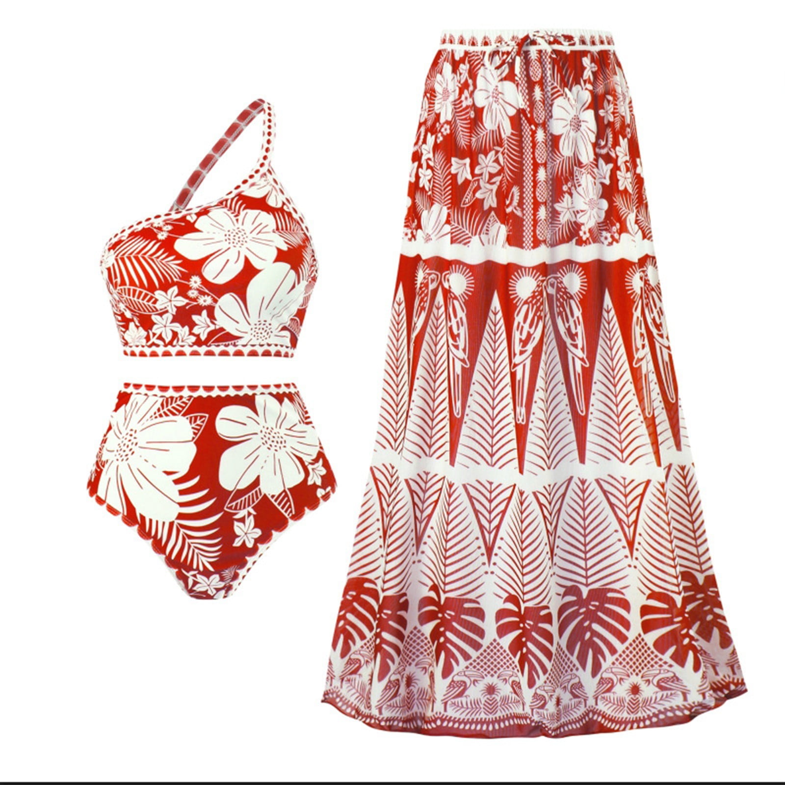 Trend4us Beach Cover-Up Cardigan & Drawstring Shorts Two-Piece Set
