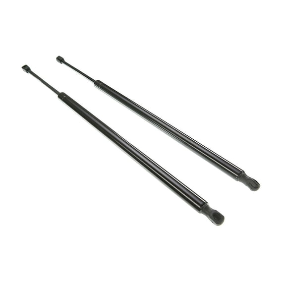 2-Piece Tailgate Lift Support Set - Rear Left and Right Side Shock Absorbers with Black Finish