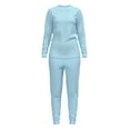 thumbnail image 1 of 2 Piece Thermal Sets Top and Bottom Ladies Ski Long Johns Thermal Underwear, 1 of 4