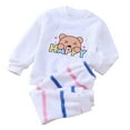 2 Piece Toddler Boys Baby Girl Clothes 612 Months Girls' Winter Fleece