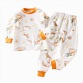 thumbnail image 1 of 2 Piece Toddler Long Sleeve For Boys​ And Girls Tracksuit Sweatsuits Set Back-To-School Outfit Set 3-4 Years, 1 of 9
