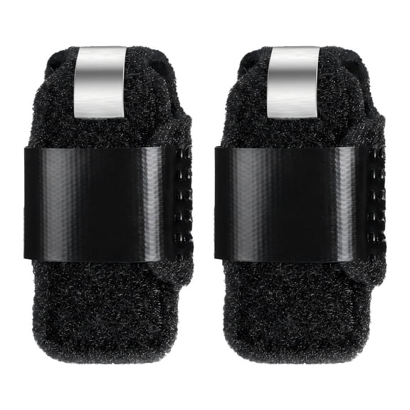 2-Piece Toe Fixation Splint, Adjustable Toe Fracture and Sprain Braces, Corrective Protective Sleeves for Bending and Deformed Hammer Toes
