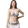 thumbnail image 1 of 2 Piece Top & Belt Rhinestone Set, Aurora Borealis - Medium & Large, 1 of 1