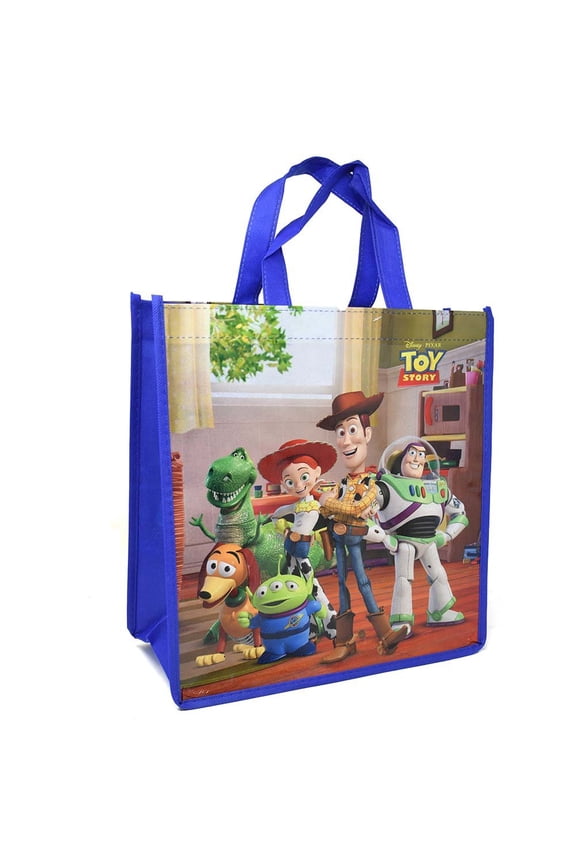 2 Piece Toy Story Large Non Woven Eco Friendly Tote Bag, 13." x 6.75" x 15.5"