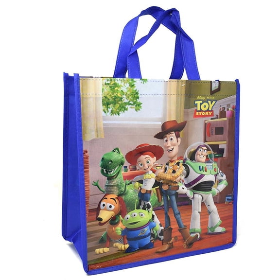 2 Piece Toy Story Large Non Woven Eco Friendly Tote Bag, 13." x 6.75" x 15.5"