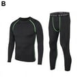 thumbnail image 1 of 2 Piece Tracksuit For Children Compression Sports Suit Boys Sports Running Clothes Set Kids V9M0 M2Y7, 1 of 9