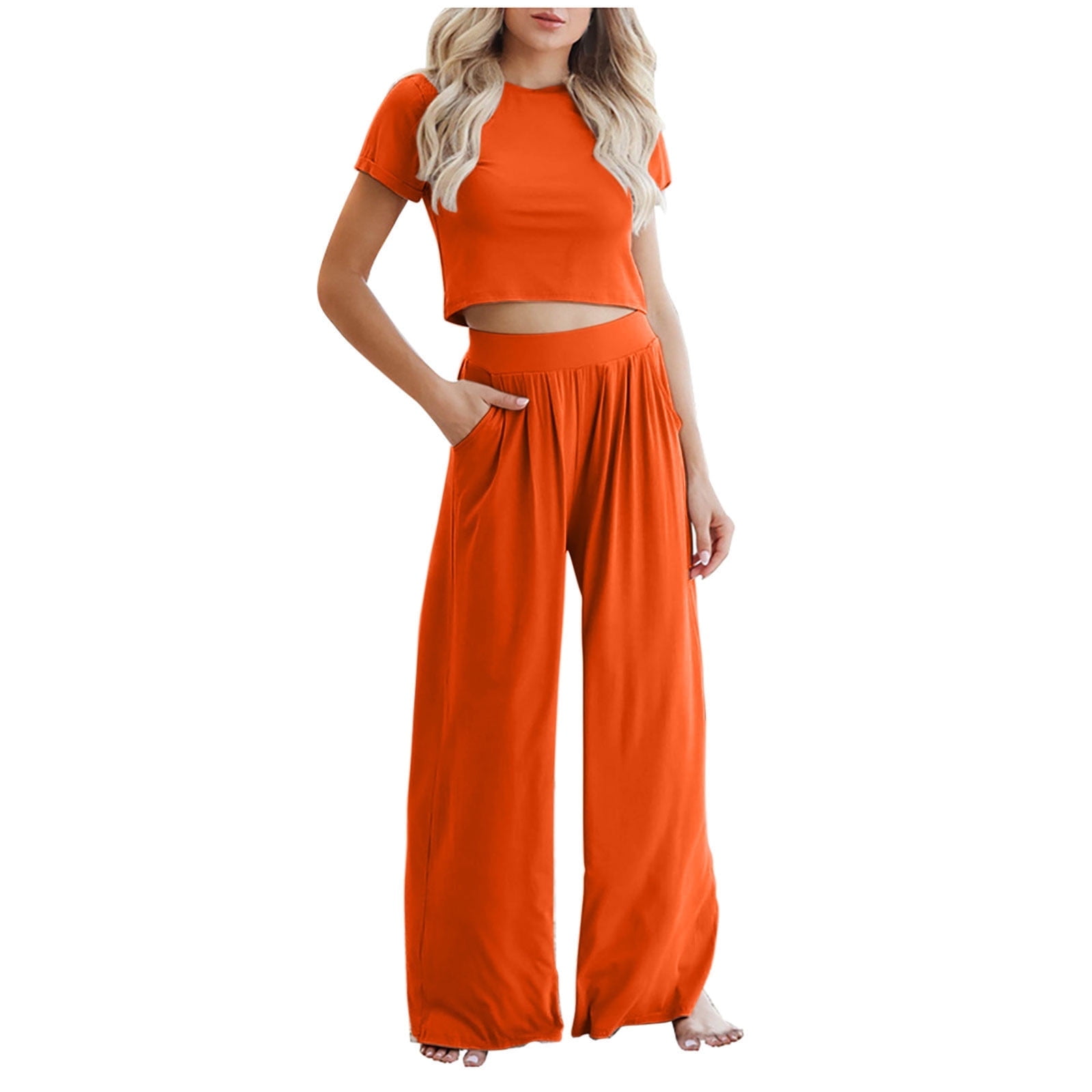 2 Piece Travel Outfits for Women Two Piece Skirt Set for Women Clothing ...