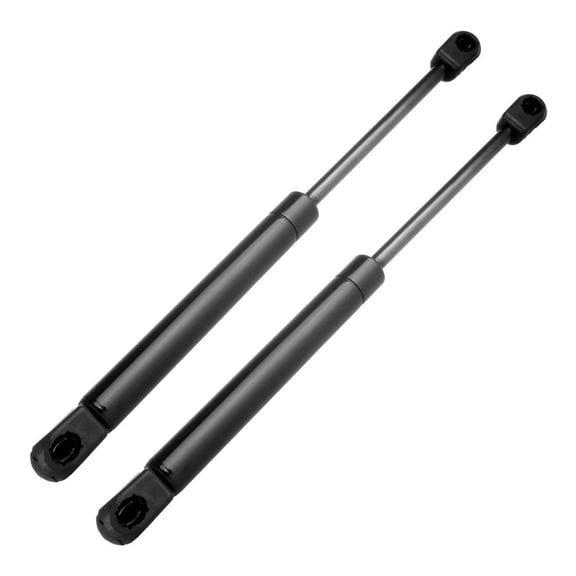 2-Piece Trunk Lift Support Struts Kit - Smooth Black Steel Construction