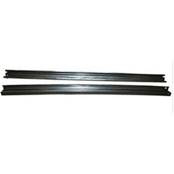 2 Piece Trunk Weatherstrip Gutter Set for 1966-1967 Chevelle & Tempest